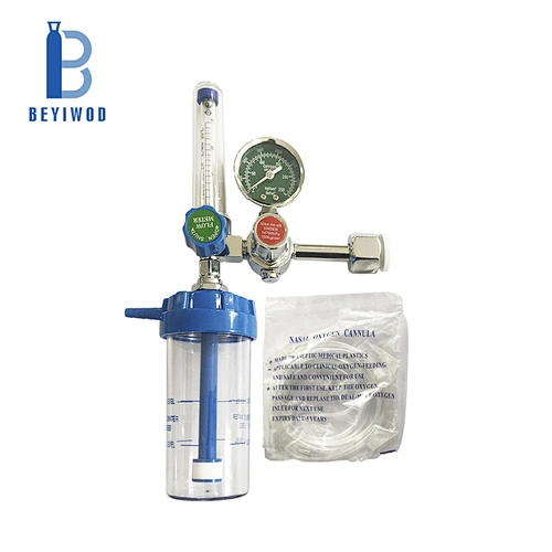 medical oxygen inhaler,oxygen regulator with humidifier for ambulance, gas regulator with flow meter