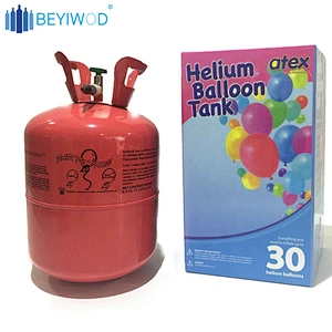 Hot Sale 30Ib 50Ib refillable helium tanks balloons gas cylinder for balloons