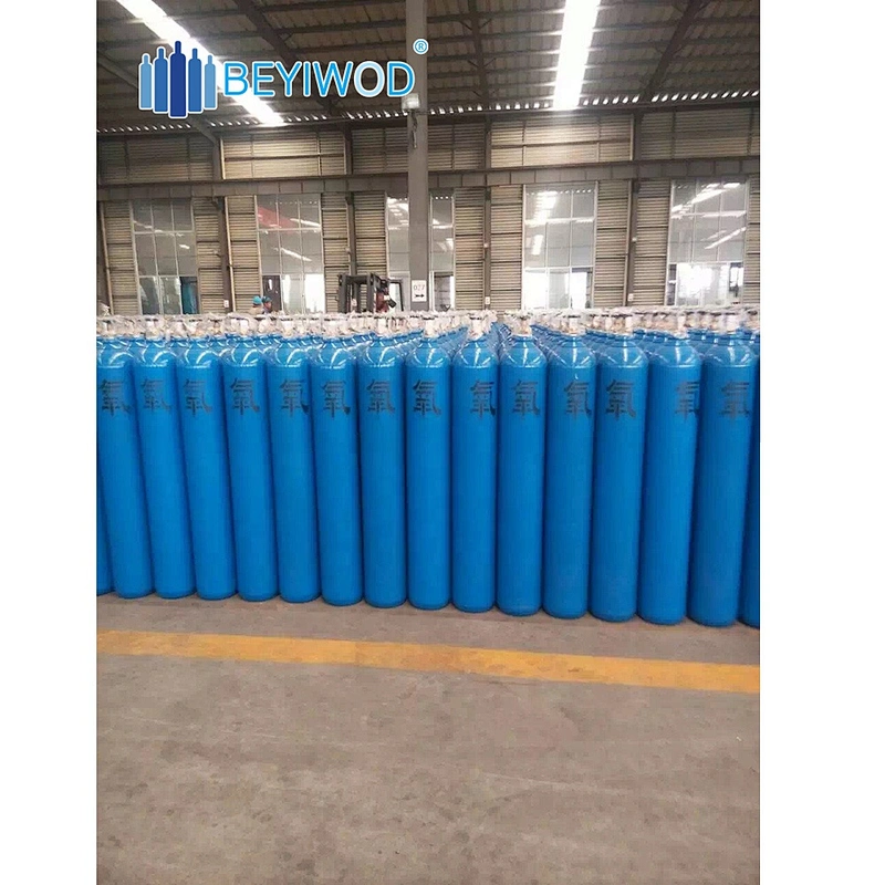 CE TPED 6.7L 8L 10L 15L 20L 150bar 200bar high pressure steel cylinder co2 gas cylinder