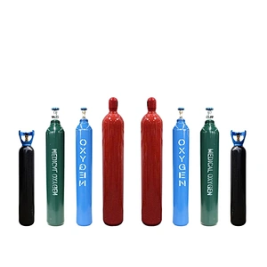 refillable seamless steel EN ISO9809 standard TUV approved 150bar 200bar 6kg 8kg 10kg 8L 10L 13.4L co2 gas cylinder co2 tank