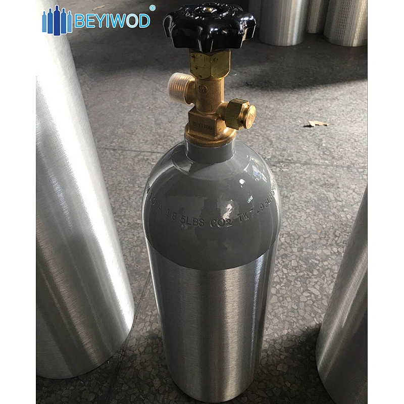 Aluminum Portable Medical Oxygen Gas Cylinder for sale