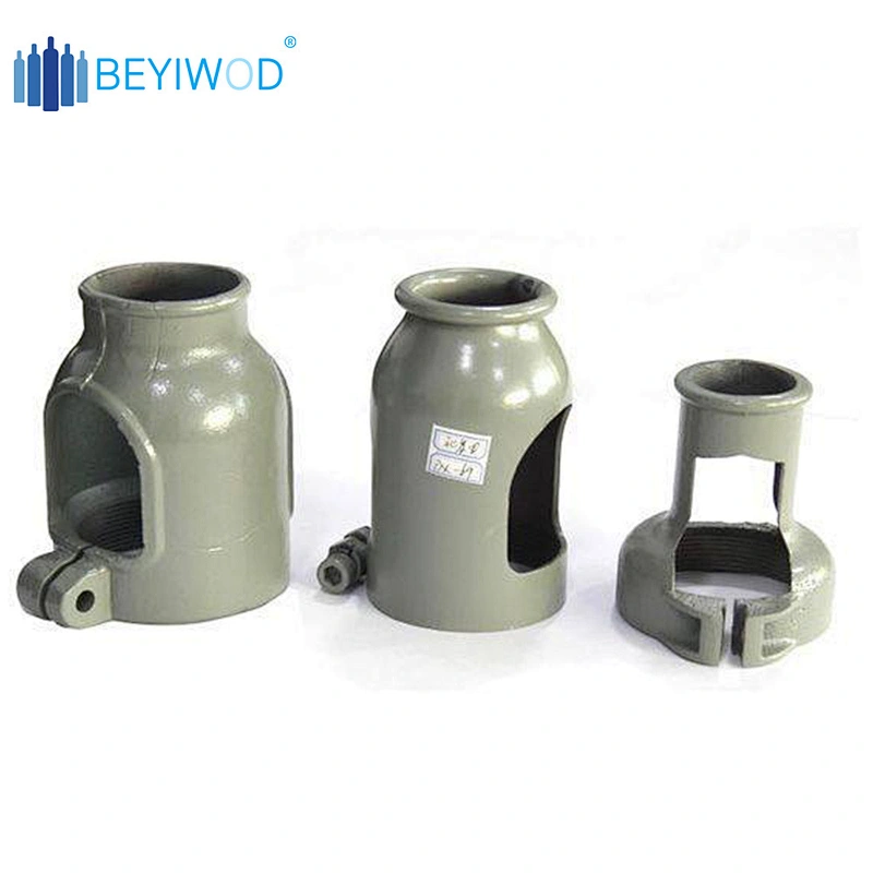 TULIP CAP FOR 10M3 50L STEEL GAS CYLINDERS handle and cap for steel and aluminum cylinders for PERU MARKET