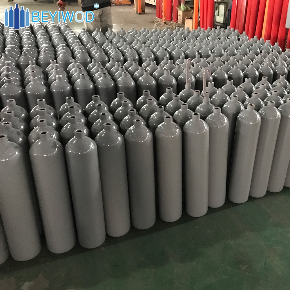 2.7L 3L 6L Steel co2 gas cylinder for aquarium water plants or aquatic plant