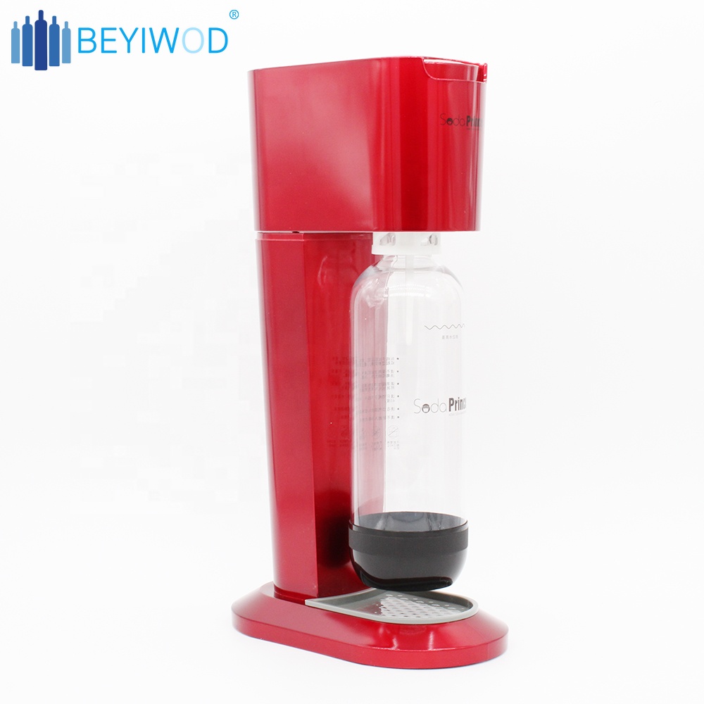 Top sale commercial/home use plastic soda water machine soda maker with soda gas cylinder