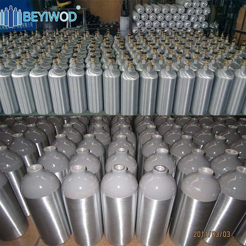 DOT3AL Standard 2.75L Aluminum Medical Oxygen Cylinder