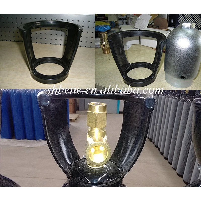 TULIP CAP FOR 10M3 50L STEEL GAS CYLINDERS handle and cap for steel and aluminum cylinders for PERU MARKET