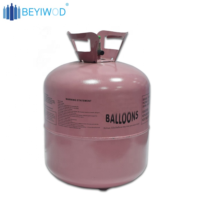 Hot Sale 30Ib 50Ib refillable helium tanks balloons gas cylinder for balloons