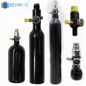 Paintball 20OZ CO2 Tank with On Off Valve or Pin Valve