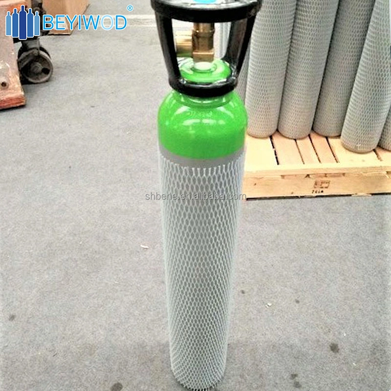 EU Standard TPED Approval 5L/10L/13.4L/20L/40L/50L High Pressure Nitrogen/Argon/Acetylene/CO2/ Oxygen Cylinder