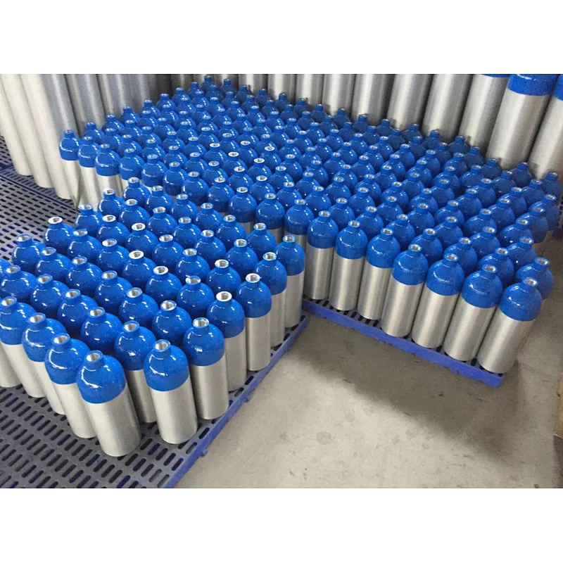 High Quality seamless aluminum 0.5l 0.37l 1l 2l 5kg 2kg aquarium co2 cylinder   air gun co2 for bb gun 13 kg 13.4kg