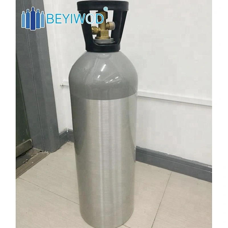 5LBS CO2 Aluminum Cylinder for beer use CE European USA DOT3AL CANADA TC Australian AS ISO7866 standard