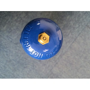 BEYIWOD BENE PED CE 580g medical grade nitrous oxide laughing gas N2O cylinder for Netherlands Australia UK France