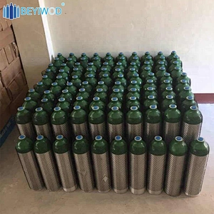 E size medical oxygen gas cylinder with CGA870 valve