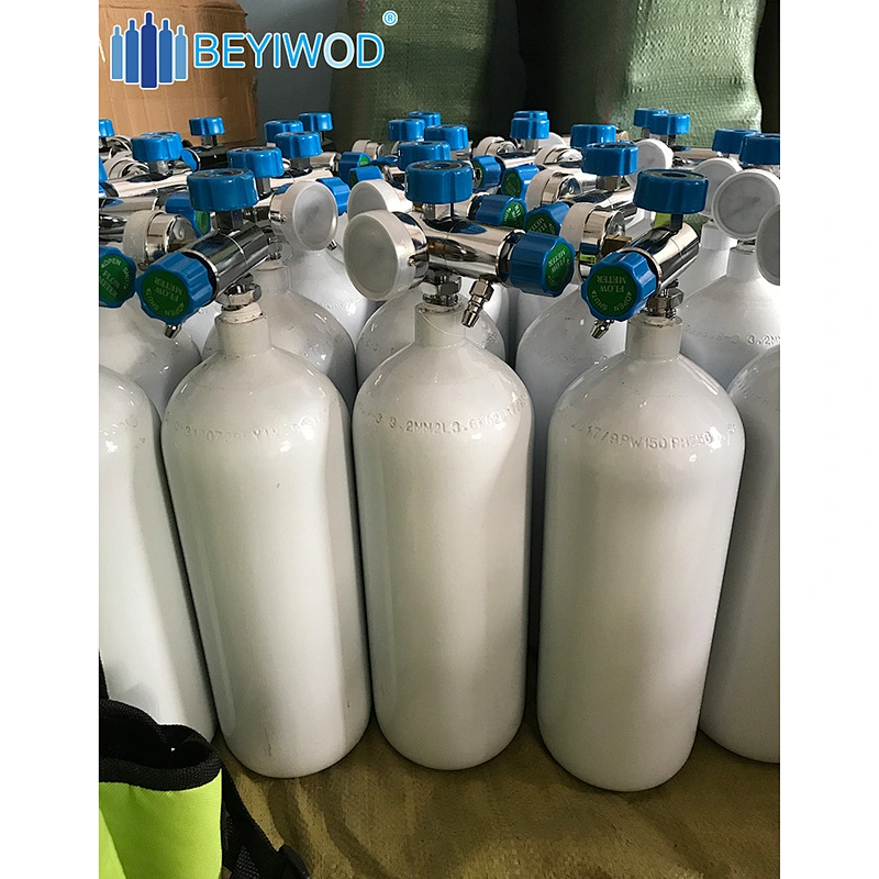 Medical gas cylinder high quality cylinder steel seamless cylinder
