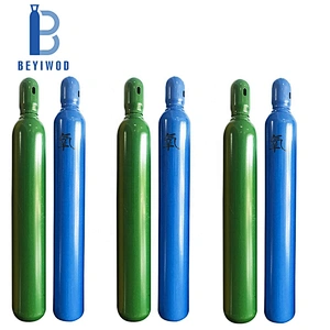 Factory Supply Medical 10 Liters 50L 100L Oxygen Gas Cylinder 40 KG Oxygen Bottle