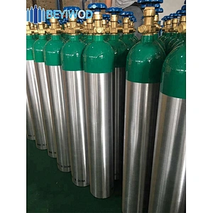 E size medical oxygen gas cylinder with CGA870 valve
