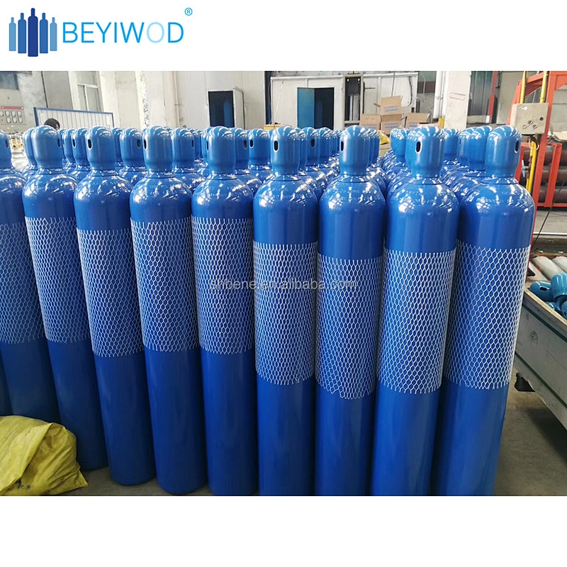 Factory wholesale price oxygen cylinder seamless steel oxygen gas cylinder