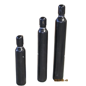 refillable seamless steel EN ISO9809 standard TUV approved 150bar 200bar 6kg 8kg 10kg 8L 10L 13.4L co2 gas cylinder co2 tank