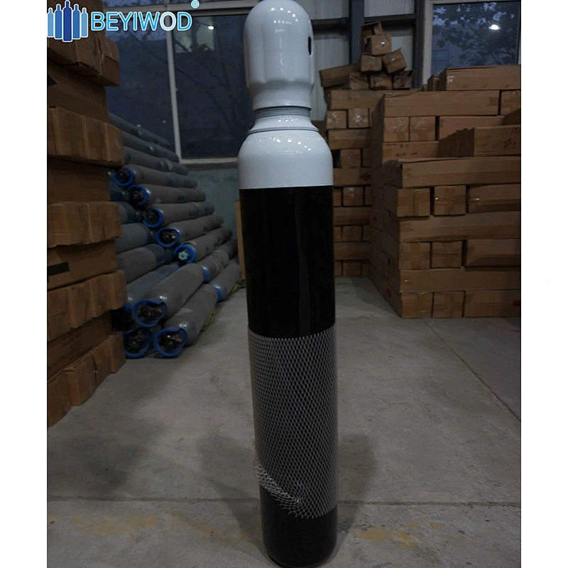 Seamless 40L acetylene/nitrogen/oxygen empty gas cylinder oxygen cylinder hospital