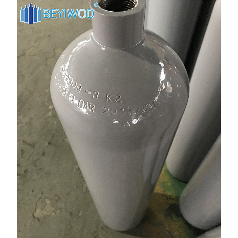 2.7L 3L 6L Steel co2 gas cylinder for aquarium water plants or aquatic plant