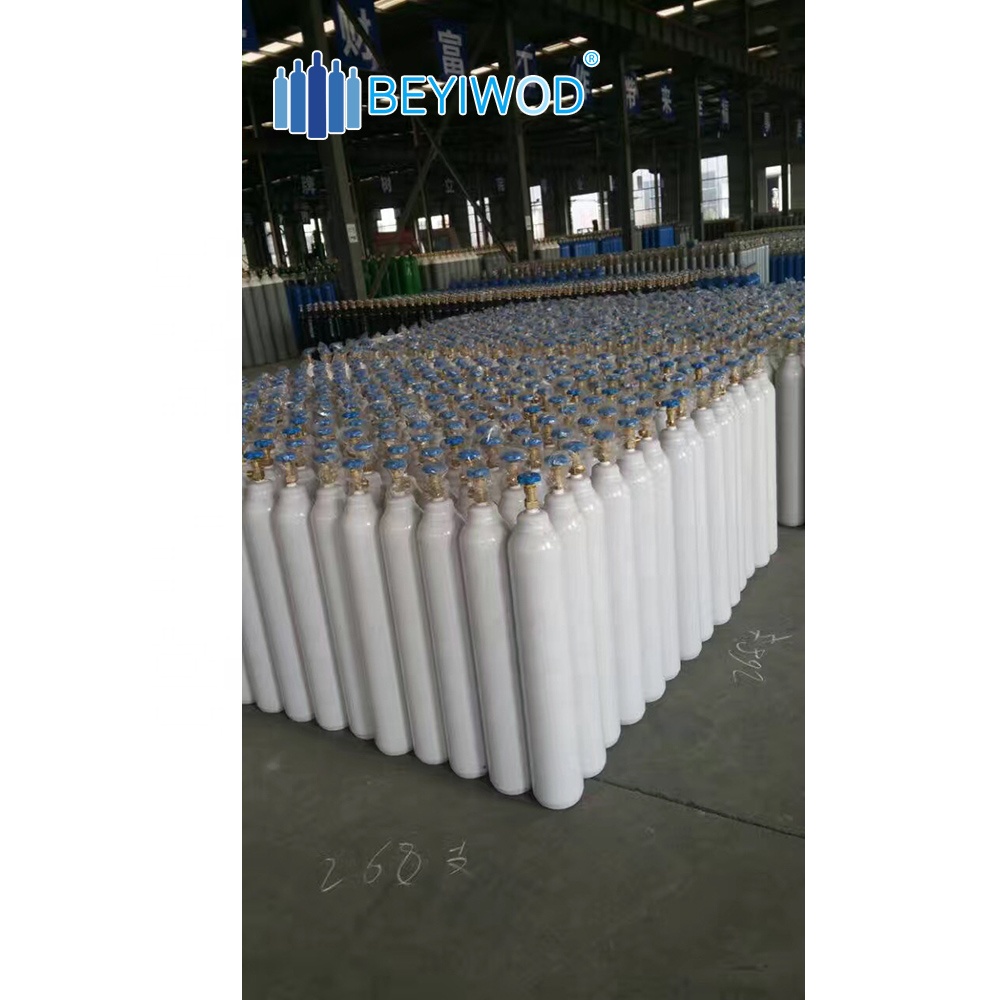 CE TPED 6.7L 8L 10L 15L 20L 150bar 200bar high pressure steel cylinder co2 gas cylinder
