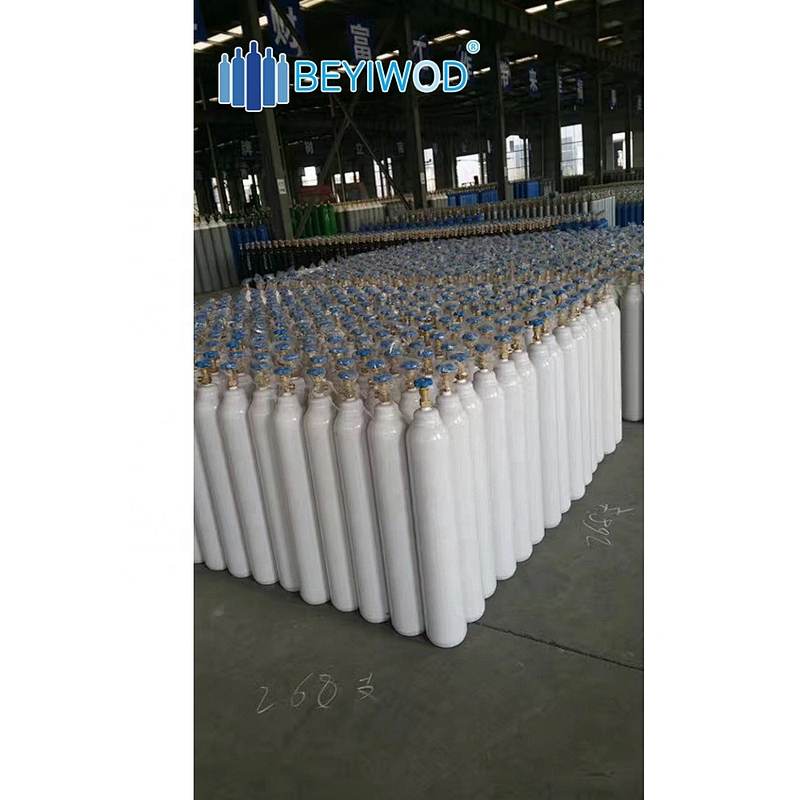 CE TPED 6.7L 8L 10L 15L 20L 150bar 200bar high pressure steel cylinder co2 gas cylinder