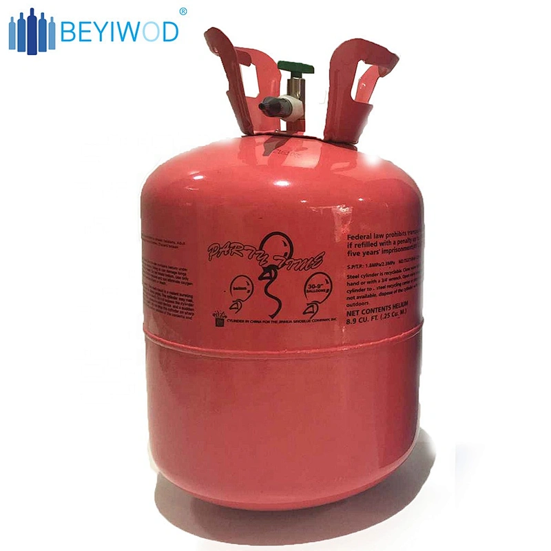 Hot Sale 30Ib 50Ib refillable helium tanks balloons gas cylinder for balloons