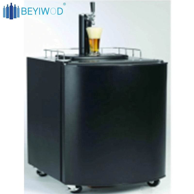 170L outdoor or indoor single or double tap keg fridge automatic draft beer dispenser beer cooler