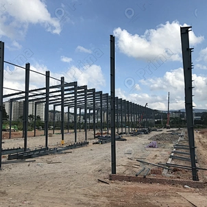 Prefabricated building steel structure warehouse