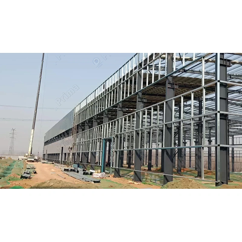 project prefab steel structure buildings, heavy steel frame structure ...
