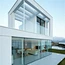 Customized glass fence aluminum u channel glass railing