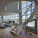 Ready made stairs marble step staircase  curved stairsr of high  quality