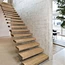 wall mounted beam luxury modern style floating stairs for house