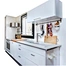 Modern design   kitchen cabinets white melamine have quality certificates