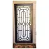 Custom Double Exterior Entrance Front Wrought Iron Door Design
