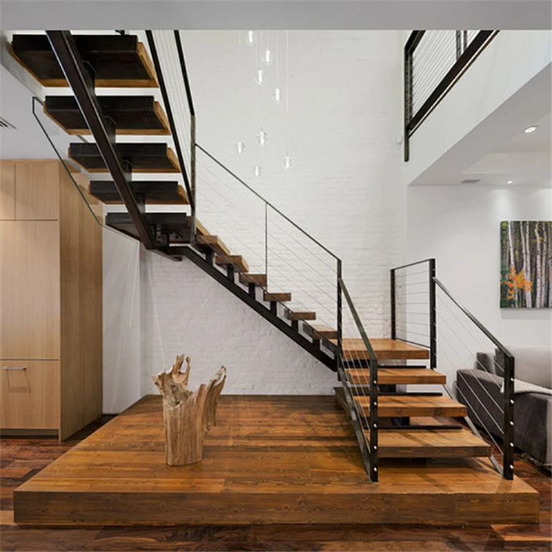 PRIMA luxury hotel interior stainless steel stringer curved staircase ...