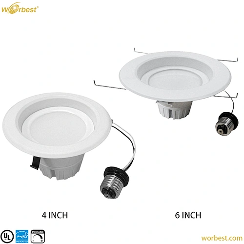 Worbest led can lighting 6 inch led recessed dowlight
