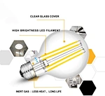 LED filament bulb