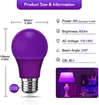 dimmable a19 led bulb