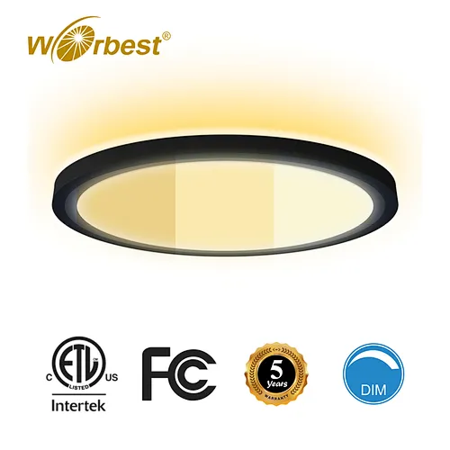 Worbest 12inch 3CCT Adjustable Slim Round LED Panel Light