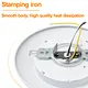Slim LED Disk Light