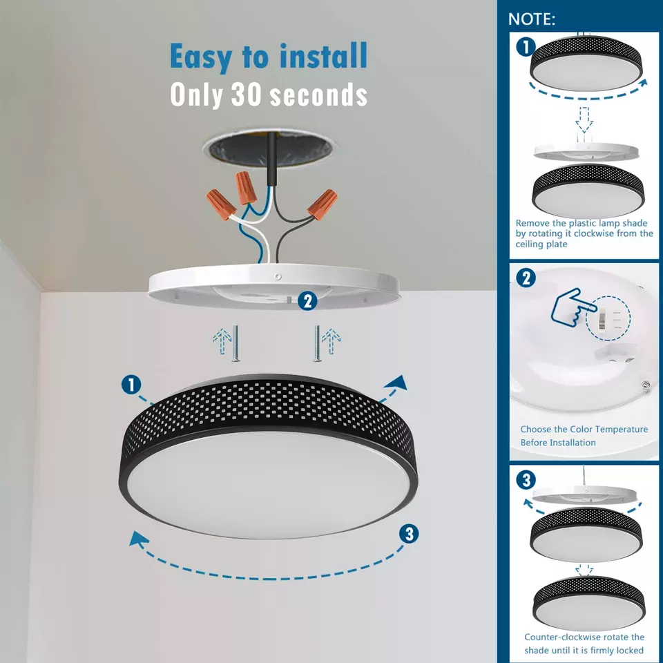 flush mount led ceiling light