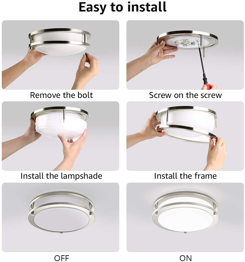 Round Ceiling Light Fixture
