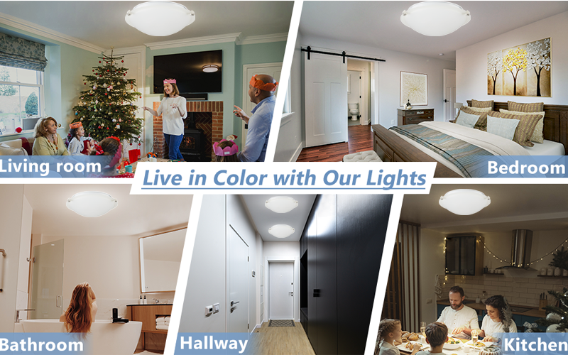 glass series led ceiling light