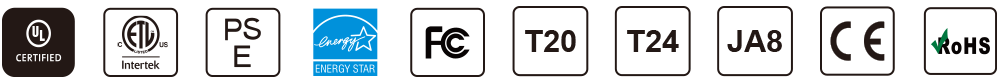 UL/CUL/ETL/CETL cetification