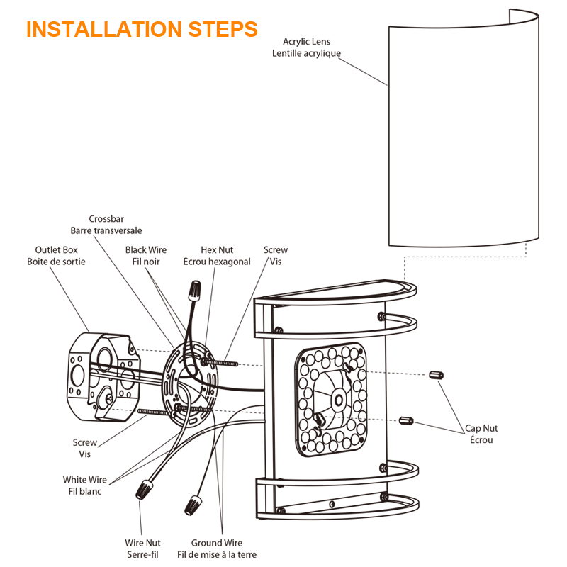 outdoor wall mount light