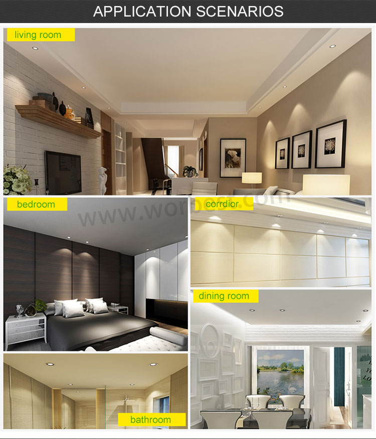 Driverless DOB Design 4inch 13w 4000k Dimmable Led Downlight Housing UL ES JA8 5years