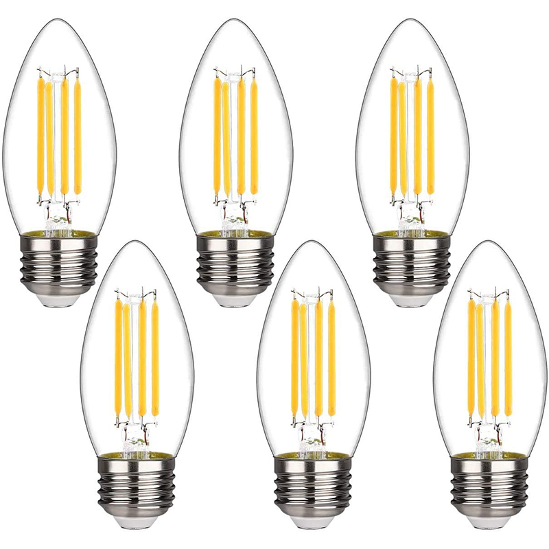 Clear Glass Filament Light Bulb