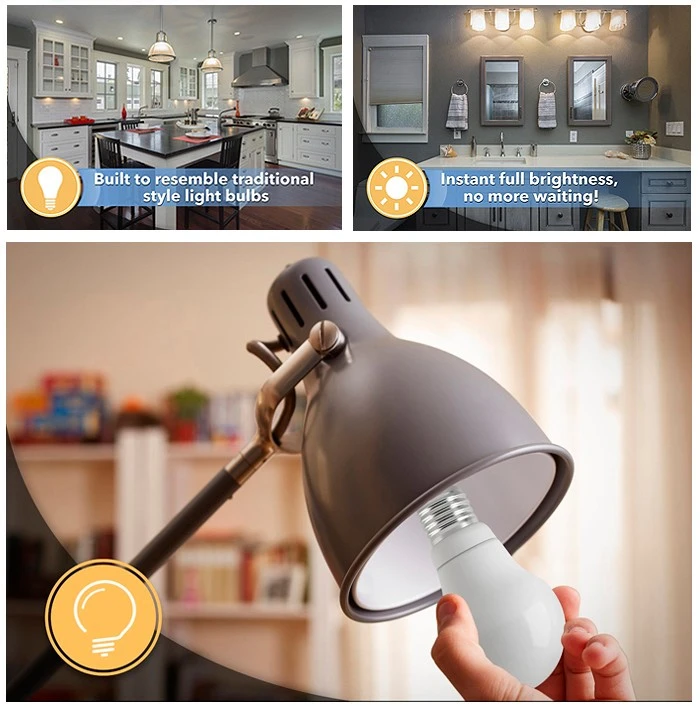 Alibaba China Manufacturer E26 6W Dimmable A19 Bulb Led Lamp UL Energy Star Listed