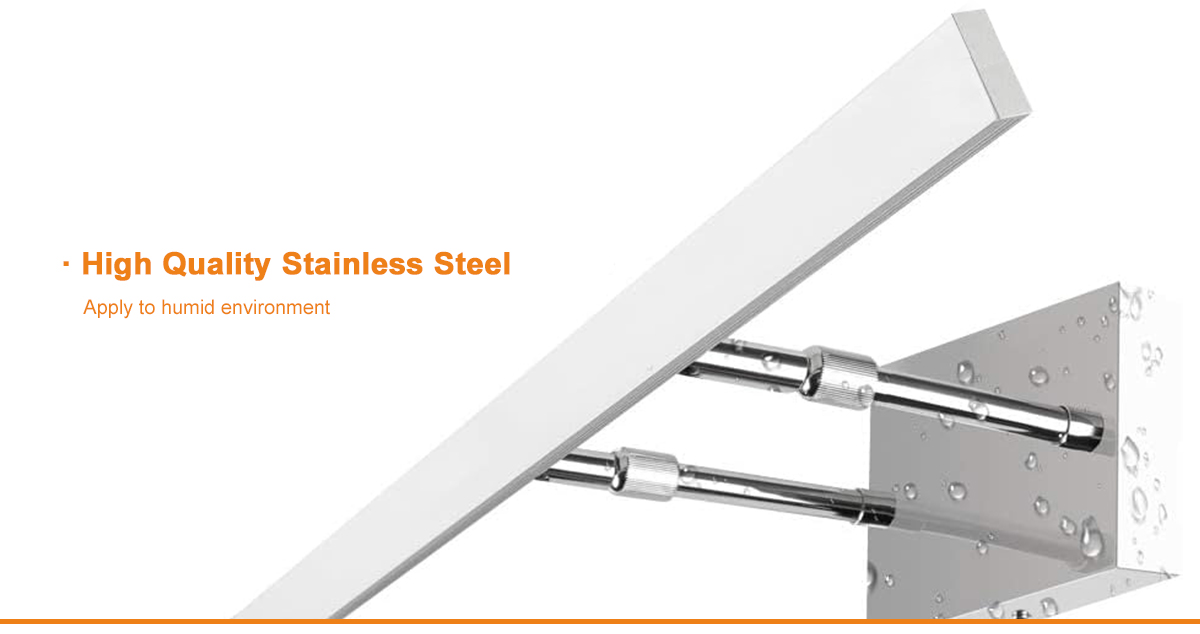 high quality stainless steel led modern light